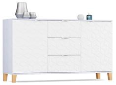 Комод Марвин 4 Белый глянец Smart