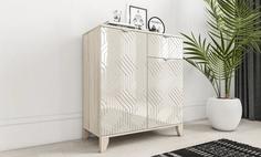 Комод Сканди 2 Vanilla глянец Smart