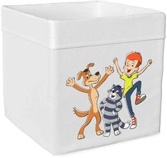 Ящик текстильный для игрушек Простоквашино 5 Smart