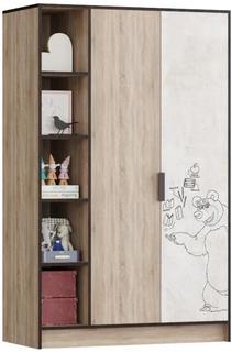 Шкаф комбинированный Маша и Медведь Loft Smart