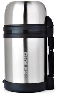 Термос универсальный DIOLEX DXU-1000-1 с кнопкой-клапаном и ручкой, 1л Bit