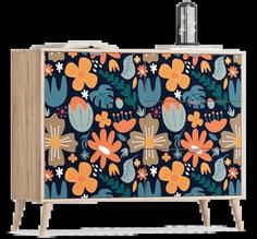 Комод Бербер 4 Flower Smart