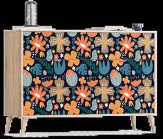 Комод Бербер 3 Flower Smart