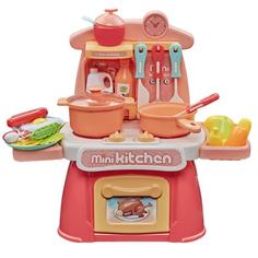 Игровой набор Pituso &quot;Мини-кухня&quot;, звук, свет, 26 предметов, персиковый