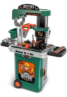 Игровой набор инструментов Pituso &quot;Универсальный мастер&quot;, в чемоданчике, 58х21х66см