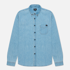 Мужская рубашка Edwin Standard Yoeme Cotton Denim, цвет синий
