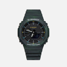 Наручные часы CASIO G-SHOCK GA-2100FR-3A Foggy Forest, цвет зелёный