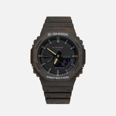 Наручные часы CASIO G-SHOCK GA-2100FR-5AER Foggy Forest, цвет коричневый