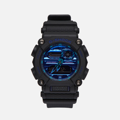 Наручные часы CASIO G-SHOCK GA-900VB-1AER Virtual Blue, цвет чёрный