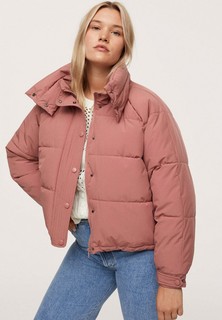 Куртка утепленная Violeta by Mango CHERRY