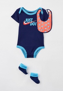 Боди, нагрудник и пинетки Nike NHB BODYSUIT BIB BOOTIE 3P SET