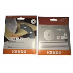 Диски отрезные алмазные диск алмазный KENDO 125х22,2х2,1мм турбированный