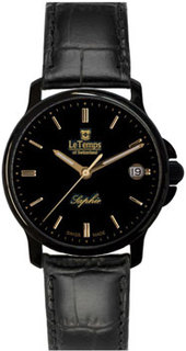 Швейцарские наручные мужские часы Le Temps LT1065.75BL31. Коллекция Zafira