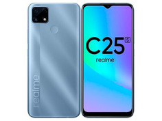 Сотовый телефон Realme C25S 4/128Gb Water Blue & Wireless Headphones Выгодный набор + серт. 200Р!!!