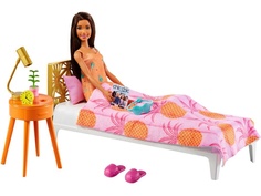 Кукла Barbie с аксессуарами В спальне, GRG86 Mattel