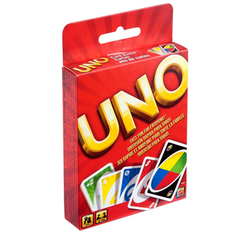 Настольная игра Mattel UNO W2087 112 карт