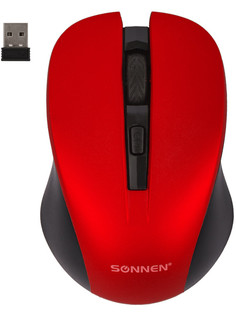 Мышь Sonnen V18 USB Red 513516