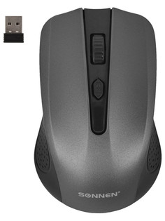 Мышь Sonnen V99 USB Grey 513528