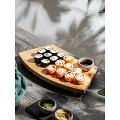 Блюдо для подачи на ножках adelica Доляна