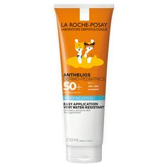 Anthelios Dermo-pediatrics детское солнцезащитное увлажняющее молочко spf 50+ La Roche Posay