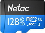 Карта памяти Netac P500 Standard 128ГБ microSDXC U1 up to 80MB/s NT02P500STN-128G-S