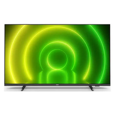 Телевизор Philips 55PUS7406/60, 55", Ultra HD 4K, черный