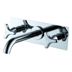 Смеситель для раковины (умывальника) D&K Hessen.Goethe DA1384441, хром