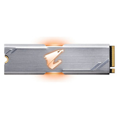 SSD накопитель GIGABYTE Aorus RGB GP-ASM2NE2256GTTDR 256ГБ, M.2 2280, PCI-E 3.0, NVMe