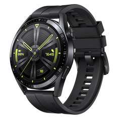 Смарт-часы Huawei Watch GT 3 Jupiter-B19S, 46мм, 1.43", черный / черный [55026974]