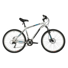 Велосипед FOXX Aztec D (2021), горный (взрослый), рама 18", колеса 26", салатовый, 17.5кг [26shd.aztecd.18sl1]