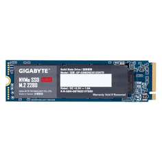 SSD накопитель GIGABYTE NVMe GP-GSM2NE3512GNTD 512ГБ, M.2 2280, PCI-E 3.0, NVMe