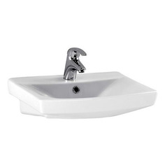 Раковина накладная CERSANIT Carina 55, 55х15.5х40.3 см [s-um-car55/1-w]