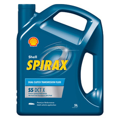 Масло трансмиссионное синтетическое SHELL Spirax S5 DCT X, 5л [550056094]