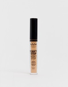 Контурный консилер NYX Professional Makeup Cant Stop Wont Stop-Коричневый цвет