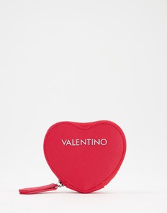 Красный маленький кошелек в форме сердца Valentino Bags Mistletoe