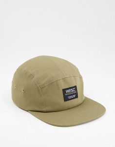 5-панельная кепка WESC Solid Camper-Зеленый цвет