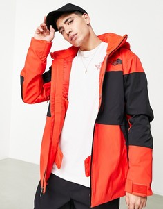 Горнолыжная куртка красного цвета The North Face Chakal-Красный