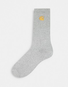 Серые носки Carhartt WIP Chase-Серый