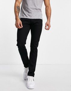 Черные узкие джинсы Emporio Armani J06-Черный цвет