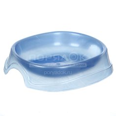 Кормушка для кошек пластиковая, 0.2 л, №1 Интеко