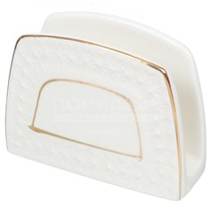 Салфетница фарфор, 10 см, Коралл, Снежная королева, S880408-A