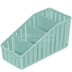 Органайзер для мелочей Idea Вязание M 2382 фисташковый, 10х20х10.5 см