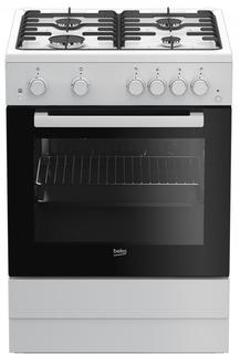 Газовая плита Beko FSGT62110GWO (белый)