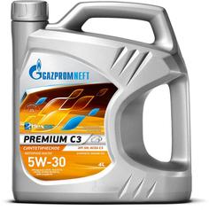 Моторное масло Gazpromneft Premium СЗ 5w30 4л, 253142230