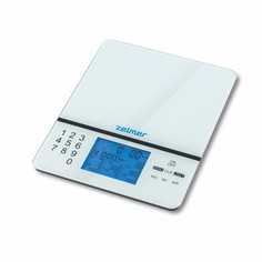 Кухонные весы Zelmer ZKS1500N (белый)