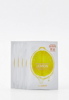 Набор масок для лица The Saem The Saem Natural Lemon Mask Sheet , 5шт*21мл