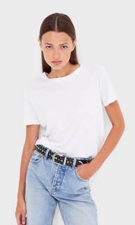 Stradivarius Ремень Бохо С Заклепками Черный 80