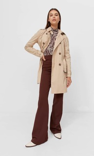 Stradivarius Короткий Тренч Цвет Камня L