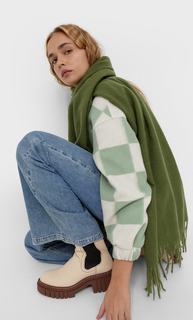 Stradivarius Шарф Из Чесаной Пряжи Multicolor 103