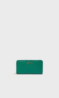 Stradivarius Базовый Кошелек С Молнией Изумрудно-Зеленый 103